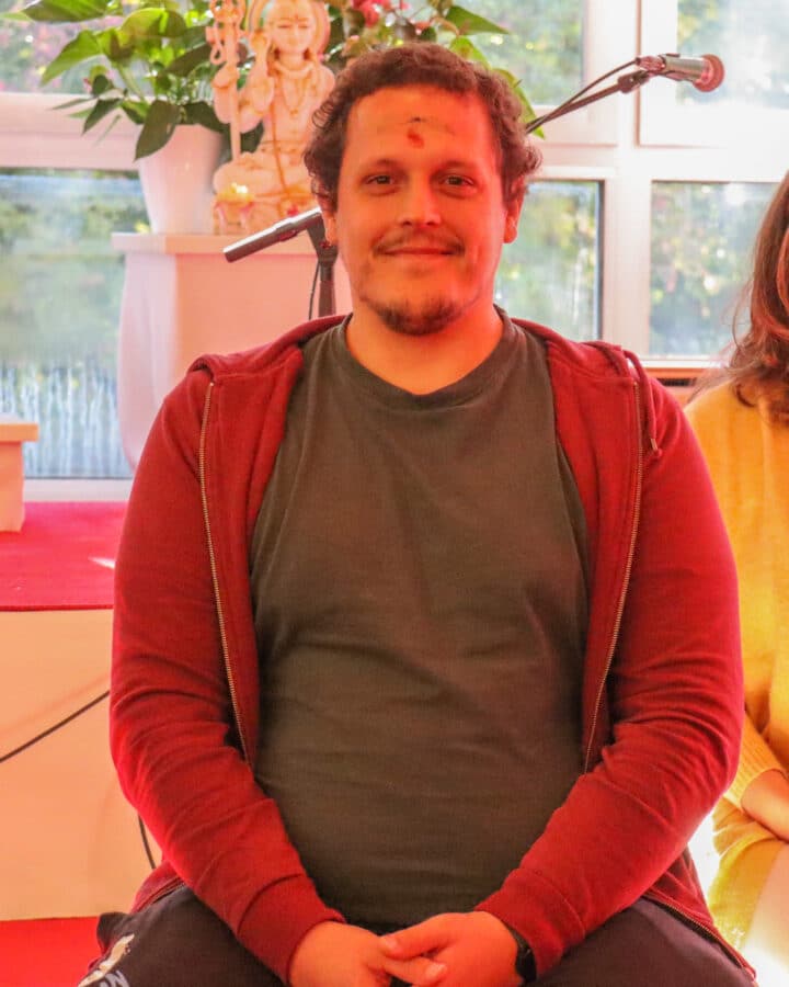 Sevaka Marcel bei der Teamaunfahme im Oktober 2022