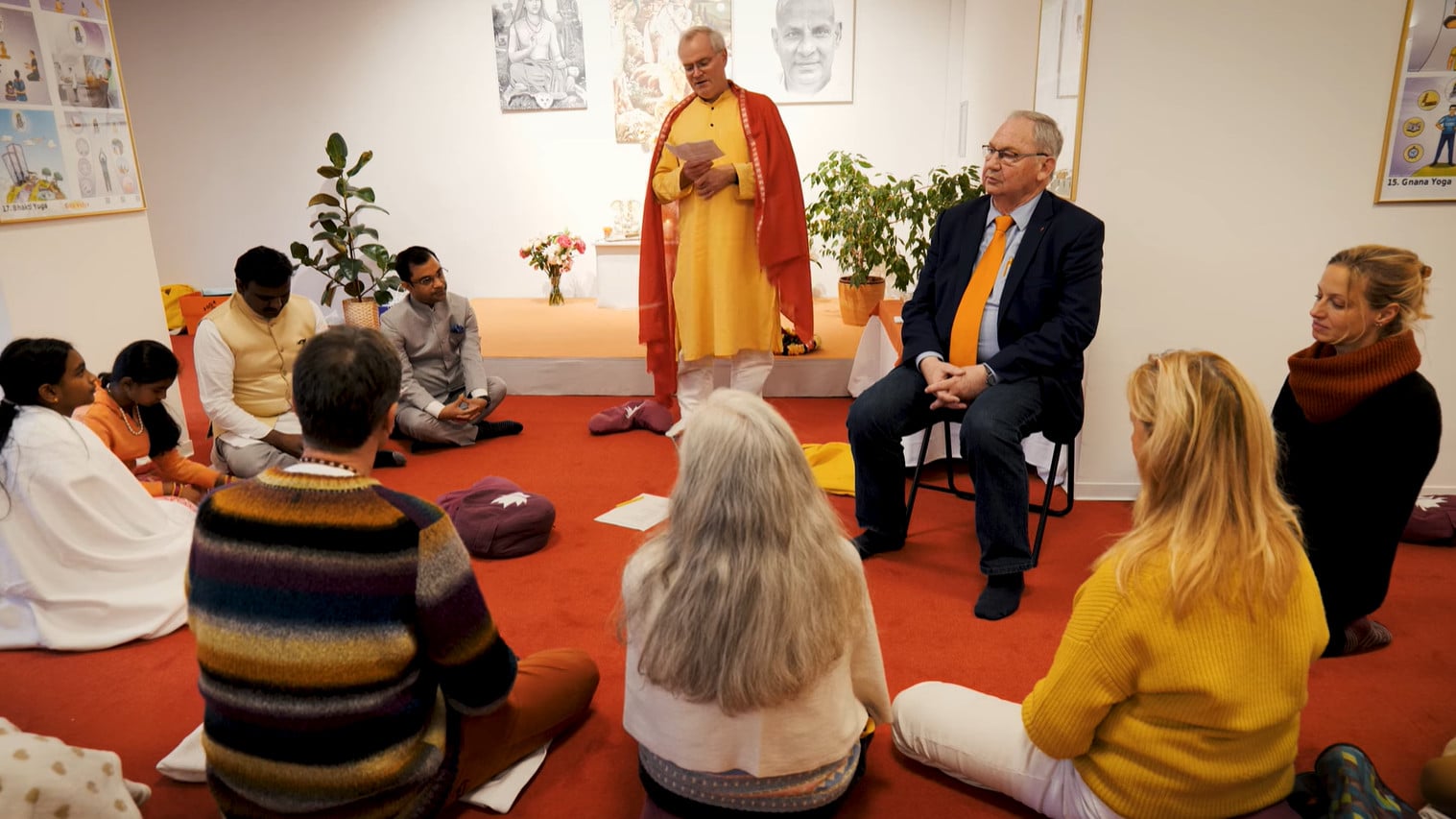 Eröffnung des Gita Vidya Raumes
