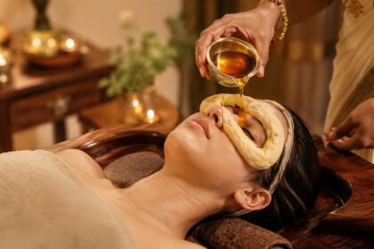 Ayurveda Augenbehandlung namens Tarpana