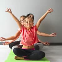 Auch Kinder machen gerne Yoga