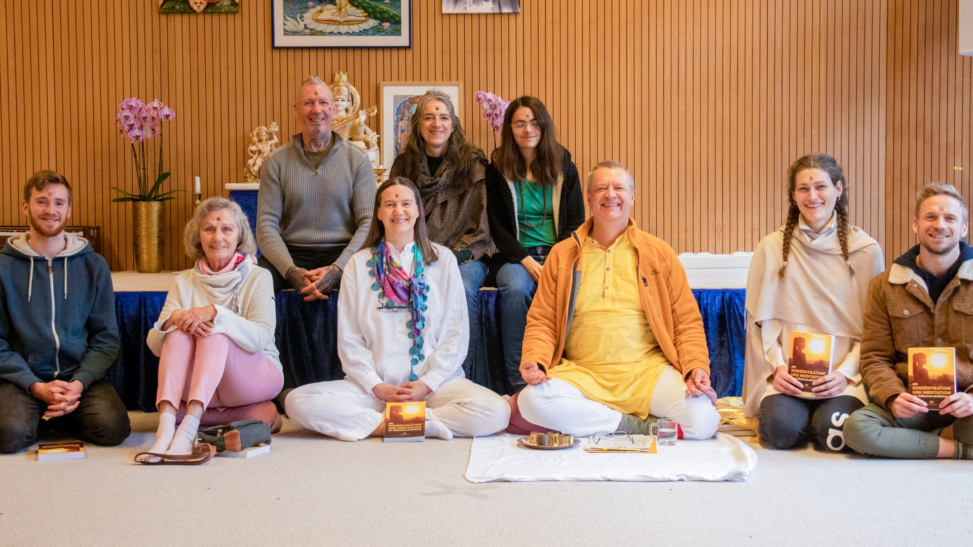 Yoga Vidya Bad Meinberg Jubilare im Januar 2023