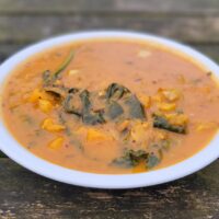 Veganes Kürbis-Spinat-Curry