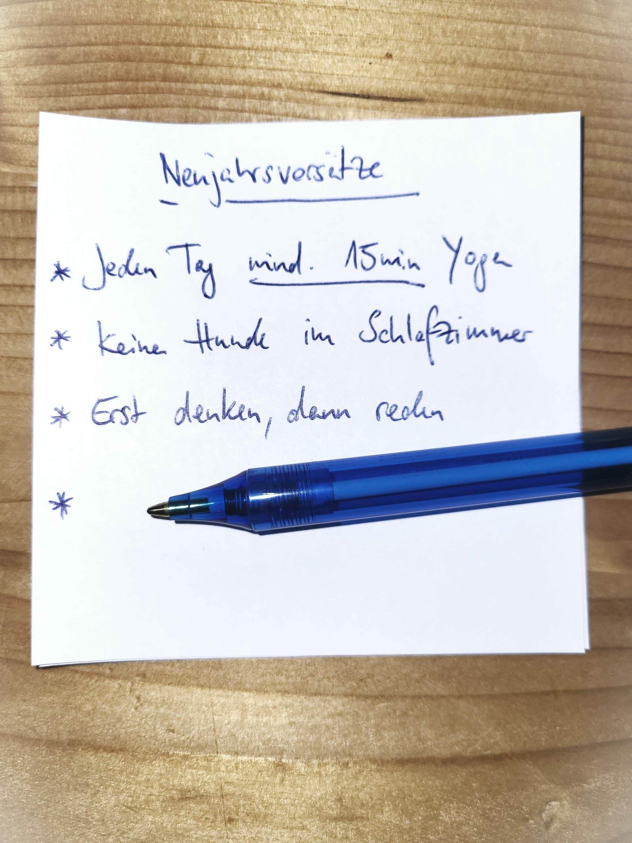 Und so beginnt das Abenteuer des neuen Jahres - Finde jetzt deine Vorsätze!