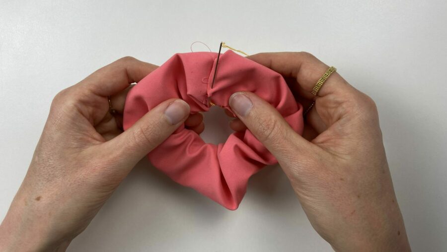 Scrunchie kinderleicht selber machen