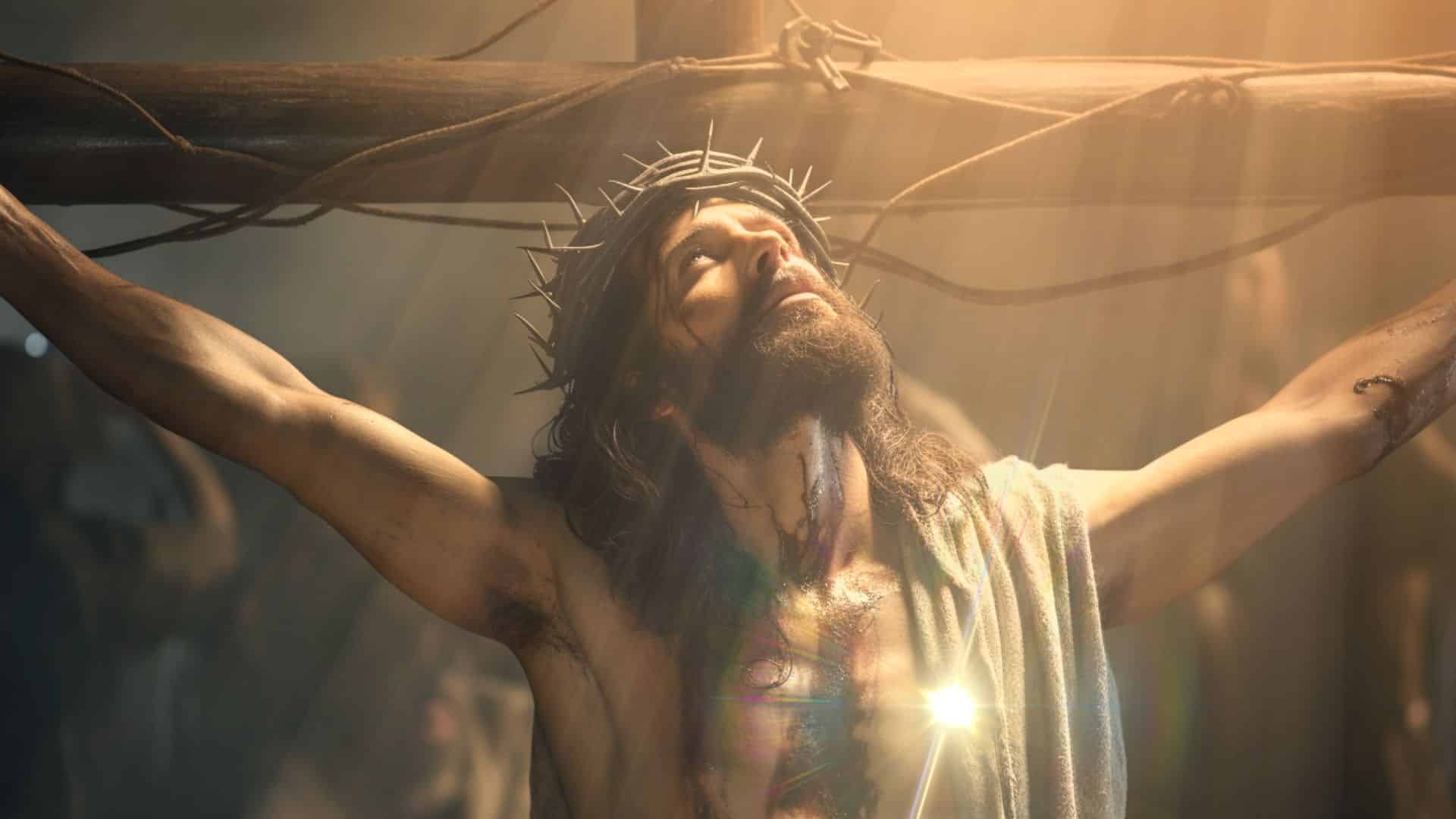 Jesus am Kreuz, Opfer, Christentum