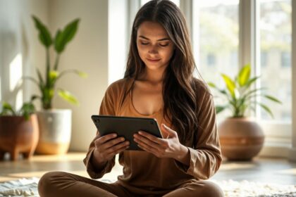 Yoga Buch-Portal online ebook tablet laptop