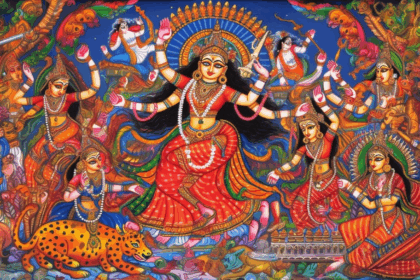 schöpferische weibliche Urkraft Durga