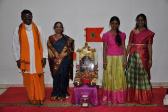 Gopi Rasat & Familie - Hindu Tempel Hamm 240525 Yatra Abschluss