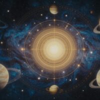 Astrologische Wetterkarte, Planeten, Universum