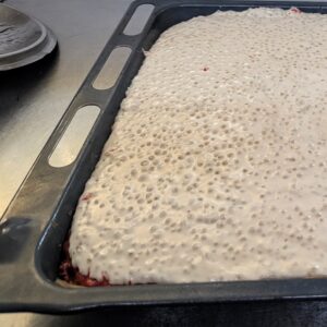Sago-Torte_Schicht im Blech