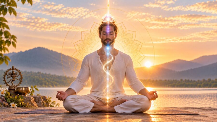 Khechari Mudra Darstellung
