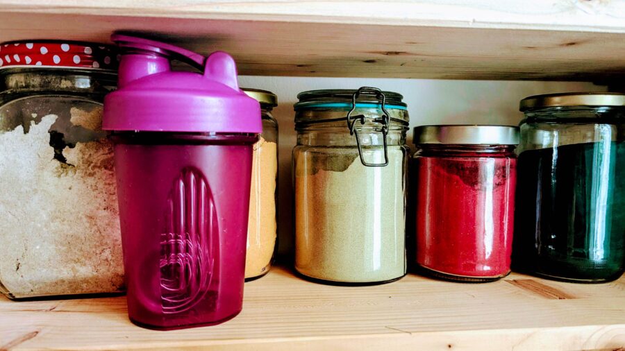 Auswahl von Proteinen für DiY Proteinshake