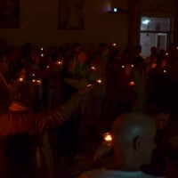 Lichterfest mit Kerzen