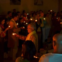 Lichterfest mit Kerzen