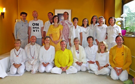 Gruppenfoto, Meditations Lehrer Ausbildung  2013
