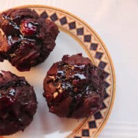 Vegane Schoko-Kirsch-Muffins