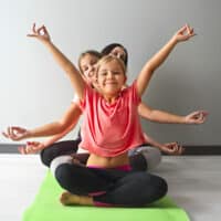 Auch Kinder machen gerne Yoga