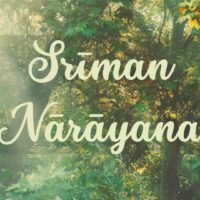 Sriman Narayana Mantra