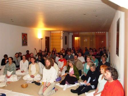 Gäste im Haus Yoga Vidya Nordsee