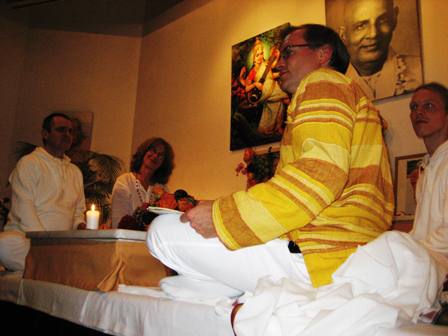 Silvester Puja 2009 im Haus Yoga Vidya Bad Meinberg