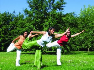 Yoga Asana Tänzer Natarajasana