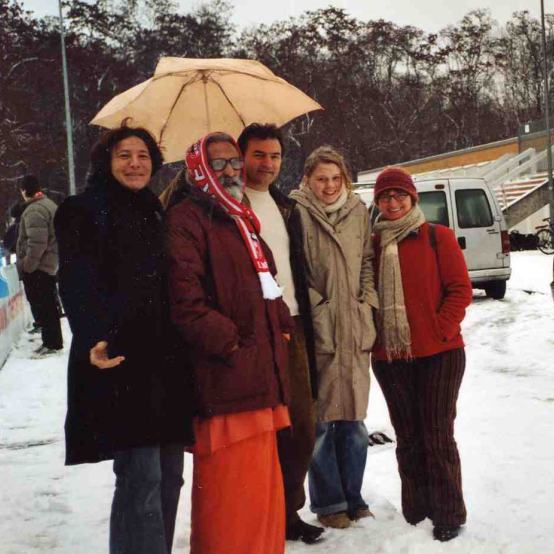 Swamij Nityananda und das Nordsee Team