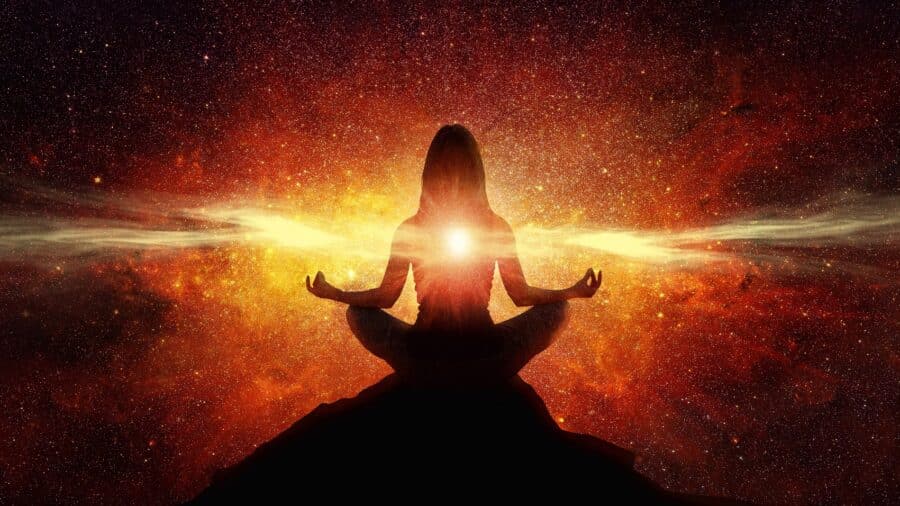 In der Meditation schaut das höchste Bewusstsein auf dich