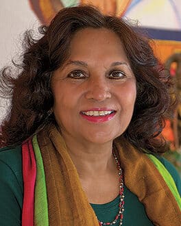 Yoga Vidya Seminarleiterin Dr. Nalini Sahay