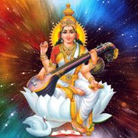 Saraswati Devi Göttin