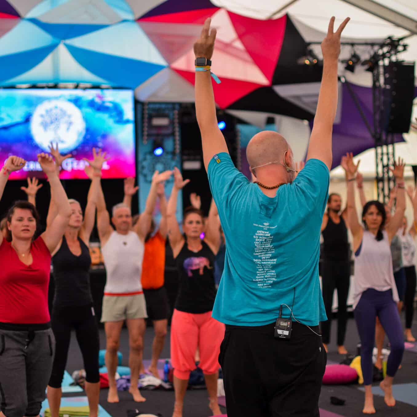 Hatha Yoga auf dem Xperience Festival 2022