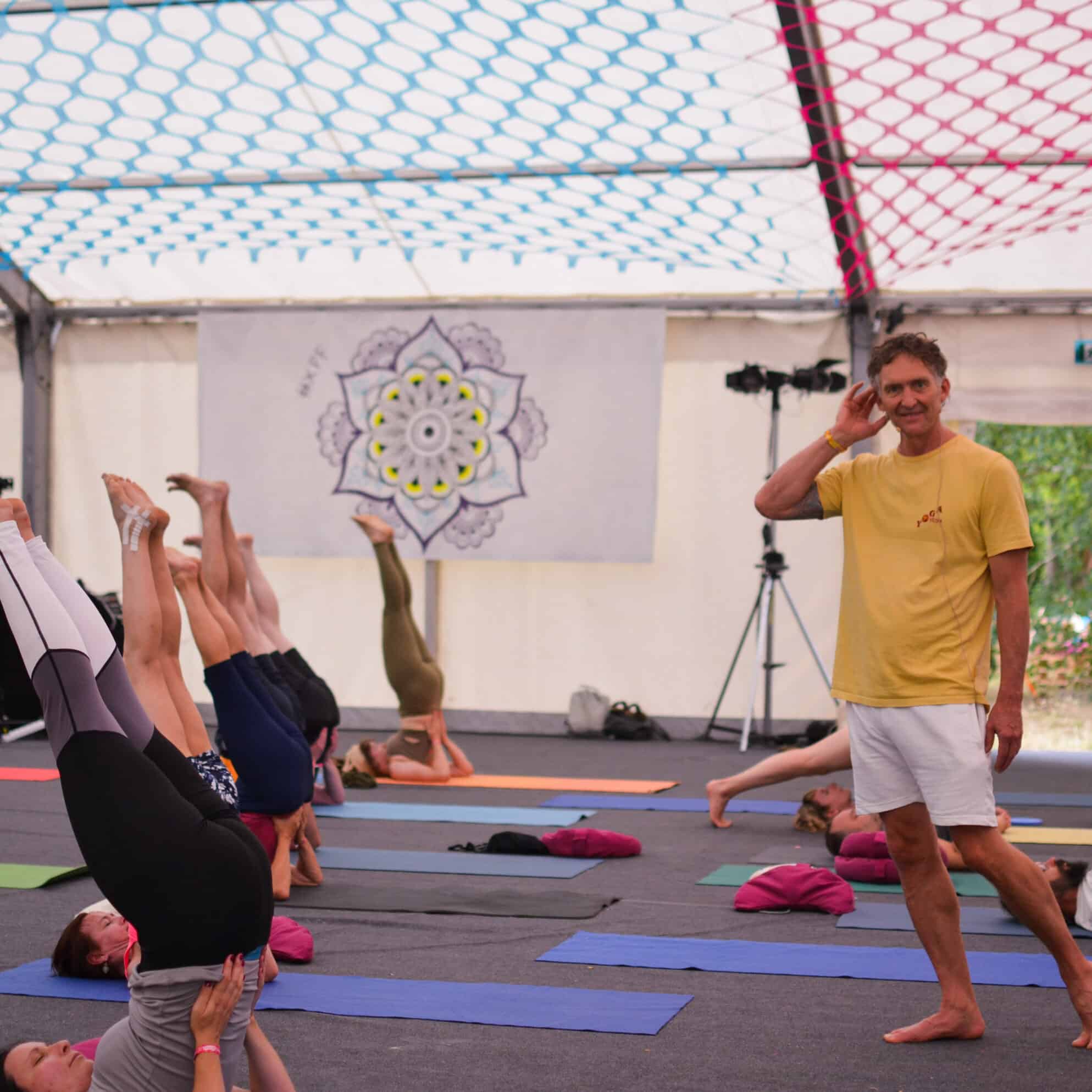 Hatha Yoga auf dem Xperience Festival 2022